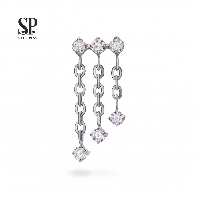 Накрутка на подвеске Triple Prong Chain