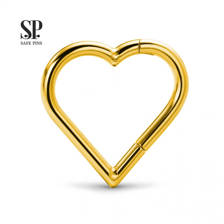 Кликер Heart (Gold PVD)