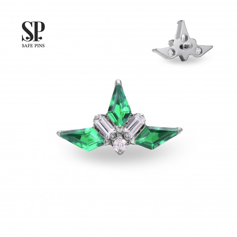 Кластер Rhombus с кристаллами CZ