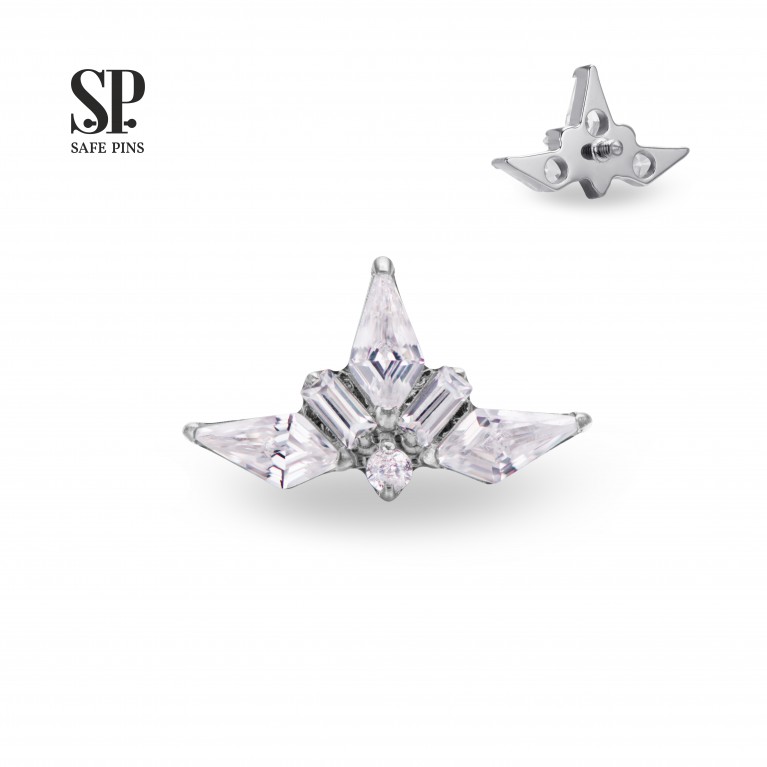 Кластер Rhombus с кристаллами CZ