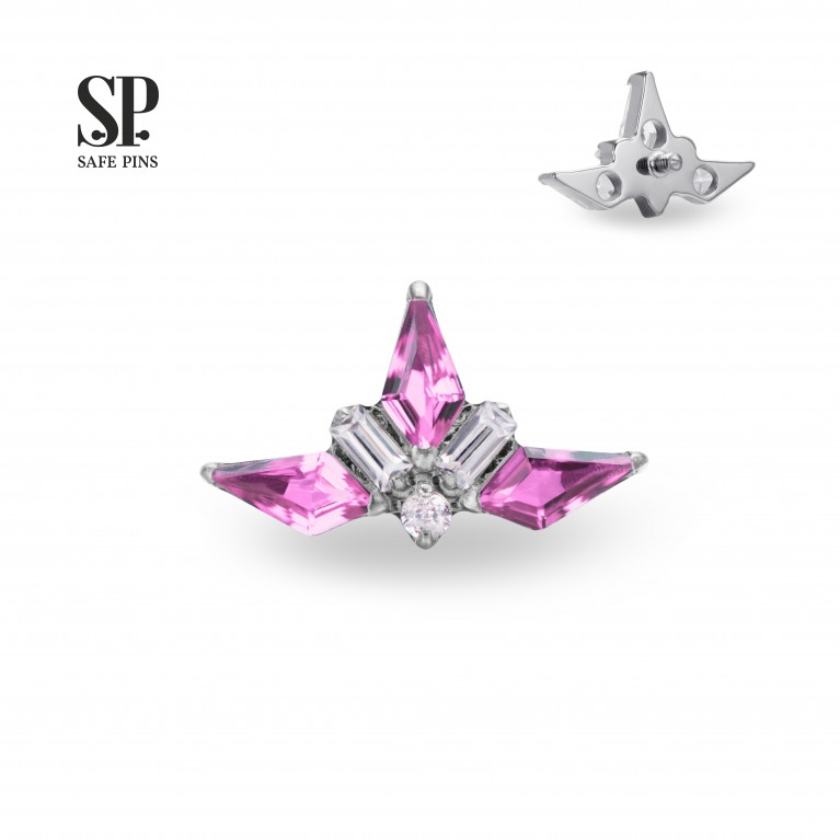 Кластер Rhombus с кристаллами CZ