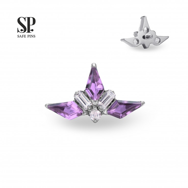 Кластер Rhombus с кристаллами CZ