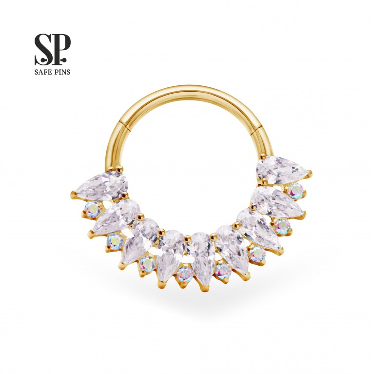 Кликер Pears AB с кристаллами CZ