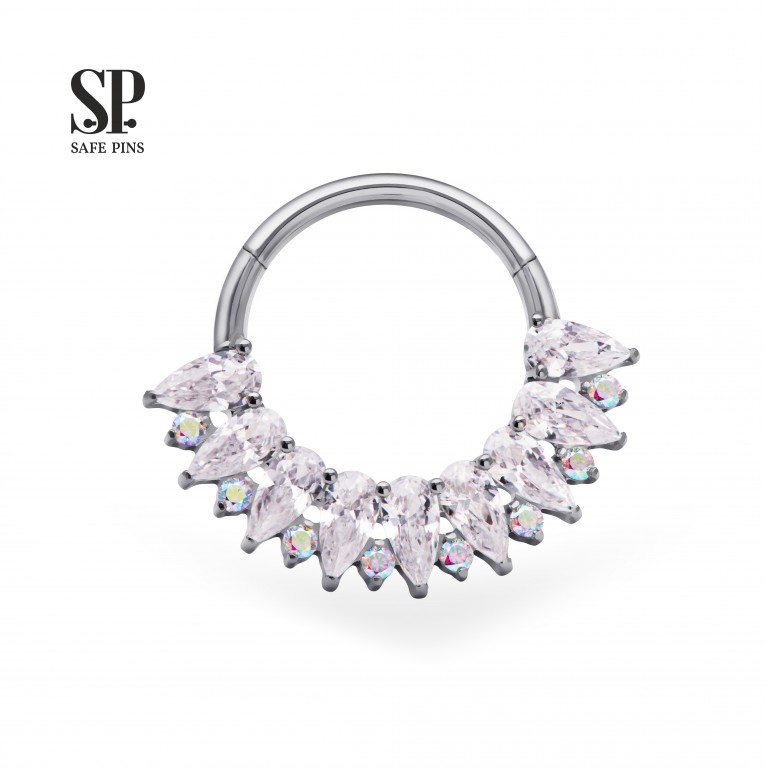 Кликер Pears AB с кристаллами CZ