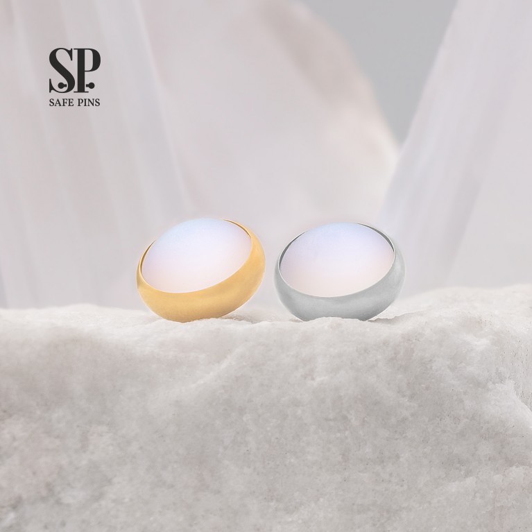 Накрутка с опалитом Frosted (Gold PVD)
