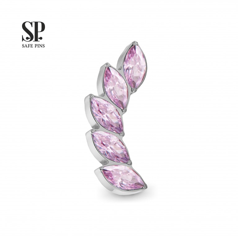 Кластер Sprig с кристаллами CZ