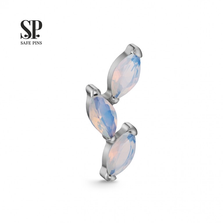 Кластер Marquise Branch Thin с кристаллами CZ