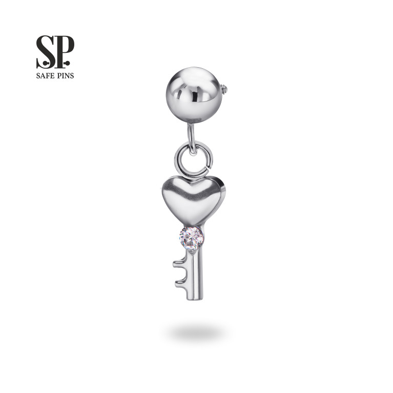 Накрутка Heart Key на подвеске